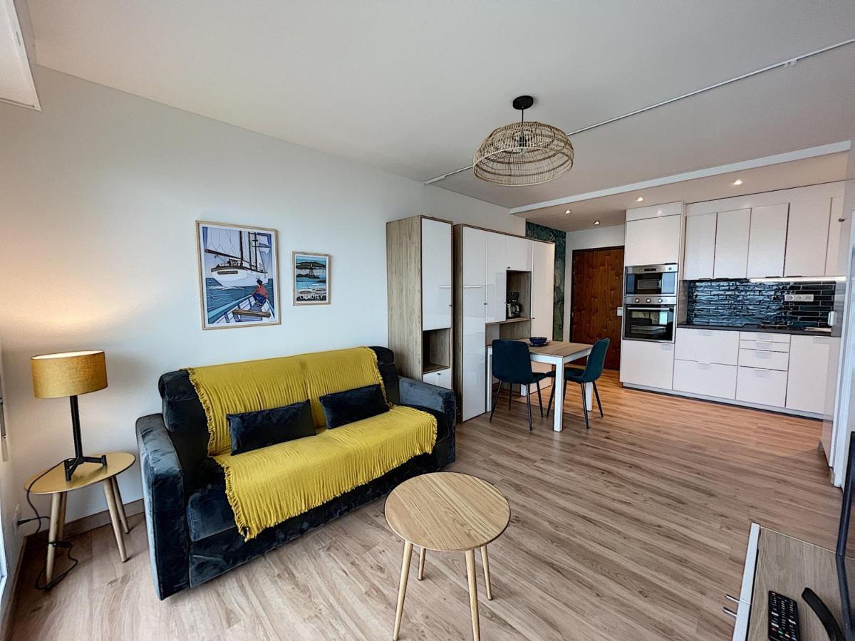 Charmant T2 En Front De Mer, 4 Pers., Ascenseur, Garage, Wi-Fi - Fr-1-361-383 Гранвиль Экстерьер фото