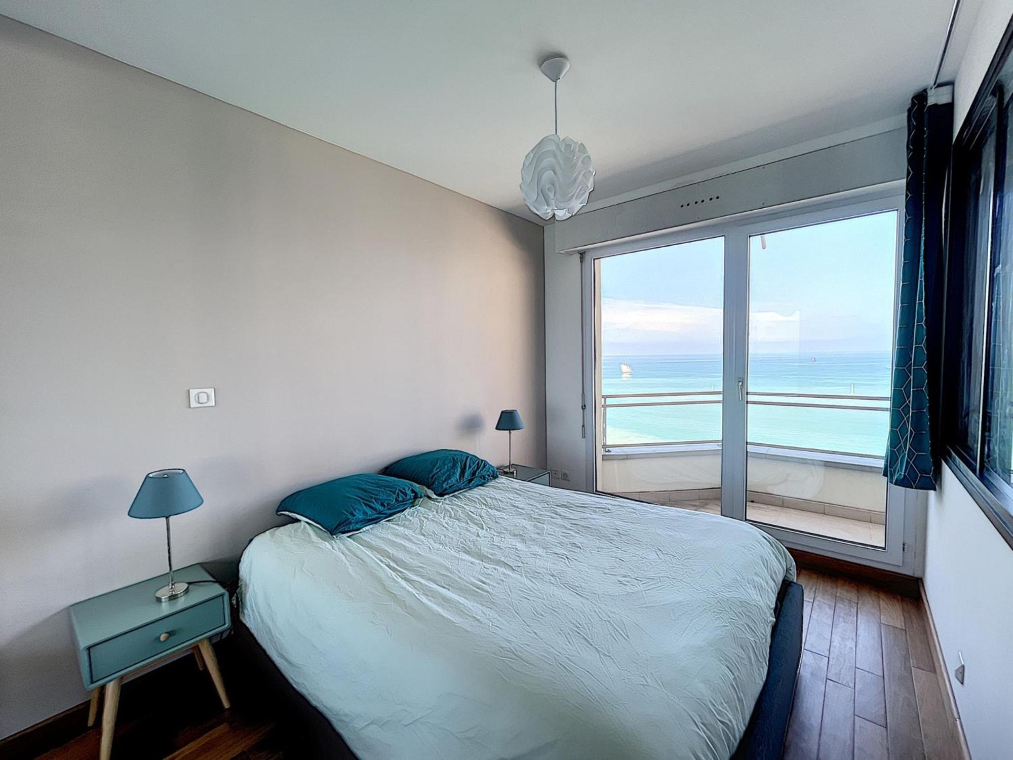 Charmant T2 En Front De Mer, 4 Pers., Ascenseur, Garage, Wi-Fi - Fr-1-361-383 Гранвиль Экстерьер фото